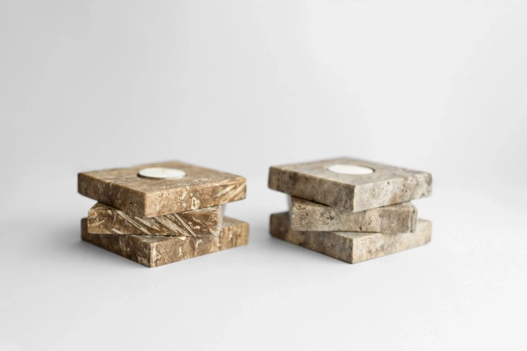 Frappe 3lü Traverten T-Lightlık