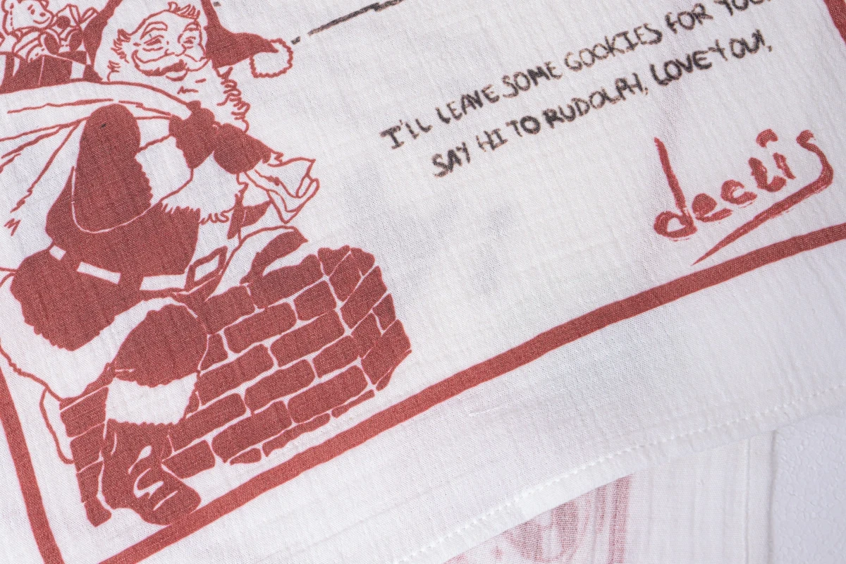 Letter to Santa Müslin Mutfak Bezi