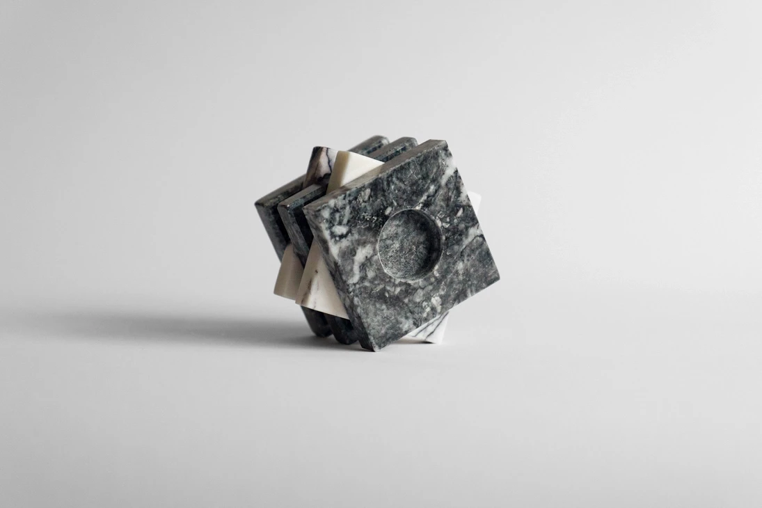 Lotus 5li Leylak ve Antrasit Mermer T-Lightlık